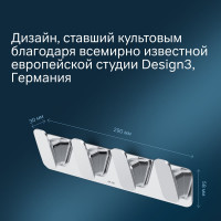 Набор крючков для полотенец, хром AM.PM A50A35900