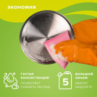 Средство для мытья посуды ЛЮБАША 5 л Лимон ПЭТ 604781