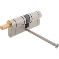 Цилиндровый механизм под вертушку MOTTURA C31F363601C5 72мм/31+10+31, мат.никель 5477