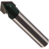 Фреза пазовая V-образная (10х10х46.5 мм) FIT 3603-081010