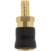 Быстроразъем пневматический с клапаном - елочка 10 мм ROCKFORCE RF-SE6-3SH(1992)