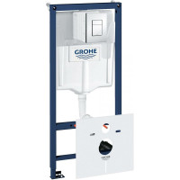 Инсталляция для подвесного унитаза GROHE Rapid SL в сборе, с накладной панелью Skate Cosmopolitan 38772001