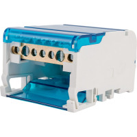 Шина TDM ELECTRIC N нулевая на DIN-рейку в корпусе 4х7групп SQ0801-0009