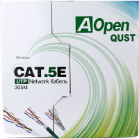 Кабель AOpen/Qust Light UTP 4 пары кат.5е бухта 305м p/n: ANC514-40