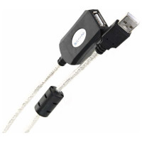 Кабель-адаптер VCOM USB2.0-repeater, удлинительный, активный, Am-Af, 10м VUS7049-10M
