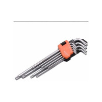 Набор имбусовых ключей HARDEN TORX, 23 см, CRV, 9 шт. 540607