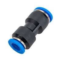 Фитинг цанговый прямой соединительный для трубок диаметром 10 и 8 мм SHPI PG 1008