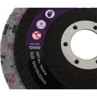 Круг нетканый прессованный ROXPRO (125х13х22 мм; Triммable; 2S; Fine) RoxelPro 146414