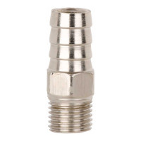 Переходник (наружная резьба 1/4" - елочка 12 мм) для шланга INTERTOOL PT-1846