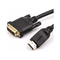 Кабель VCOM HDMI AM/DVI 24+1M, 1.8м, CU, 1080P@60Hz, 2F, CG484GD-1.8M