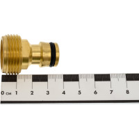 Адаптер штуцерный с внешней резьбой PROLine BE-34 (3/4"; латунь) Grinda 8-426116_z02