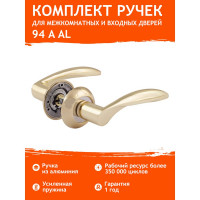 Дверная ручка НОРА-М 94А AL золото 15912