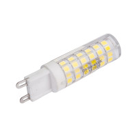 Светодиодная лампа Jazzway PLED-G9 9Вт капсульная 4000К нейтральный белый G9 590лм 175-240В пластик d16х60мм 5001008