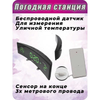 Метеостанция BVItech зеленый/черный BV-415GKS