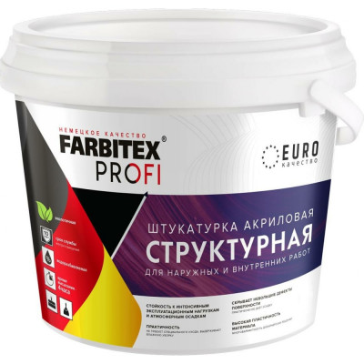 FARBITEX Штукатурка структурная (16кг) 4300009589