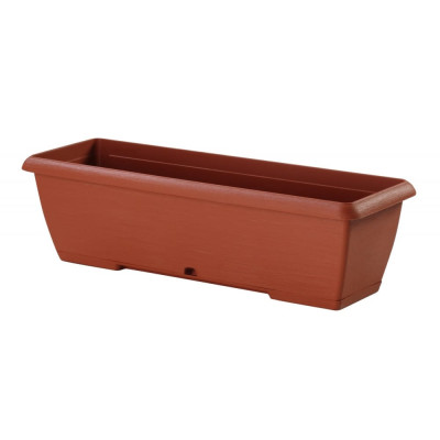 PLASTECNIC S.p.A. 7105486007 Ящик балконный с поддоном TERRAE BOX 60 20 h16 7см 13 2л терра 063195