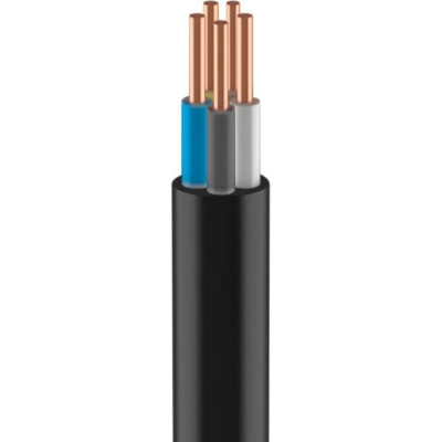 ООО Кабельный завод АЛЮР Кабель ВВГ-нг(А)-LS 5x1,5 ок (N,PE) -0,66 Ч, бухта 100 метров 2004675000004