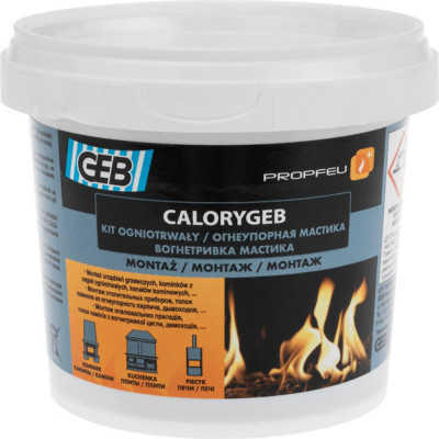 Огнеупорная мастика GEB CALORYGEB 023