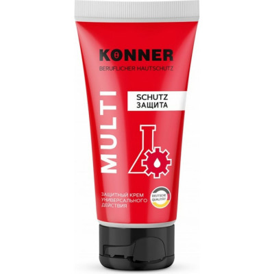 Защитный крем для кожи рук и лица KONNER MULTI KN054