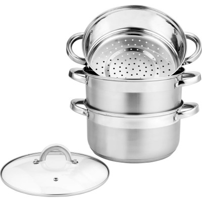 appetite Мантоварка нерж Elisa 5,4л 2 секции JL03543