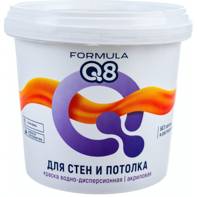 Интерьерная водно-дисперсионная краска ПРЕСТИЖ FORMULA Q8 204030