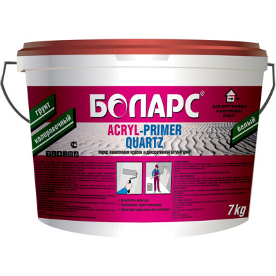 Грунт БОЛАРС ACRYL-PRIMER QUARZ 2100 00000007643