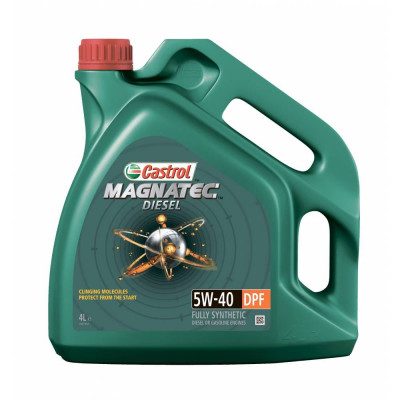 Синтетическое моторное масло Castrol Magnatec Diesel 5w40 DPF 156EDD