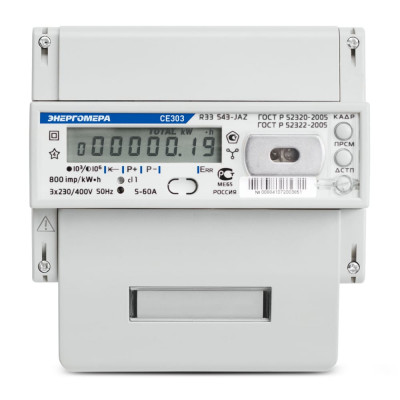 Счетчик электроэнергии Энергомера CE303 R33 101004003009114