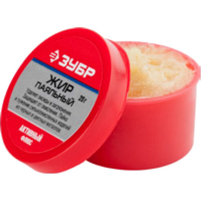 Зубр Флюс жир паяльный, активный, 20гр 55492-020