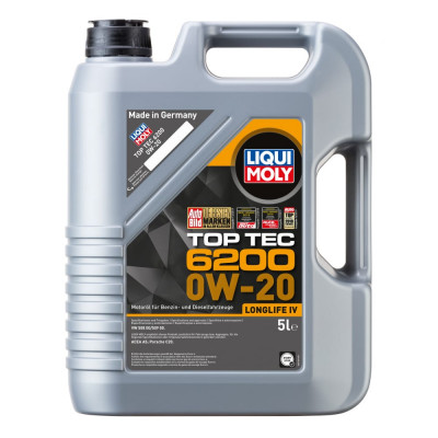 НС-синтетическое моторное масло LIQUI MOLY Top Tec 6200 0W-20 20789