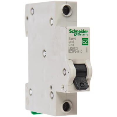 Модульный автомат Schneider Electric EASY 9 1п C 10А 4.5кА EZ9F34110