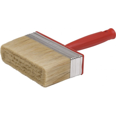 МASTER COLOR Макловица, 70%ПЭT/30% натур. щетина, нерж. обжим, красная пласт. ручка, 120x30 мм 30-0583