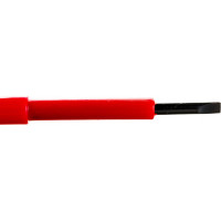 СИБРТЕХ Отвертка диэлектрическая SL3*75mm, CrV, до 1000В, двухкомпонентная рукоятка// 12931