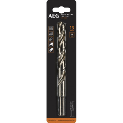 AEG Сверло HSS-G 1шт.13mm AAKHSSG13 4932479320