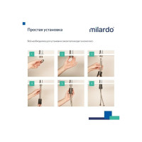 Milardo смеситель для кухни глянцевый хром meal M01SBL0M05