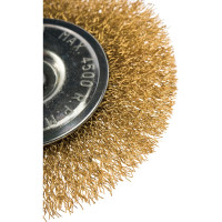 Щетка плоская со шпилькой 100 мм для дрели КЕДР 146-0100 208026