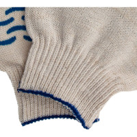 Перчатки хлопчатобумажные с ПВХ-напылением Без бренда 67716