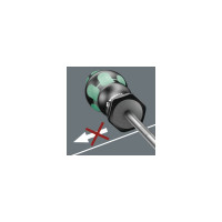 Отвертка шлицевая Wera, 0,6 x 3,5 x 100 мм, WE-008015