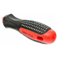 Отвертка MATRIX Fusion PZ0x75 мм, CrV, 3-х компонентная рукоятка anti slip 11400