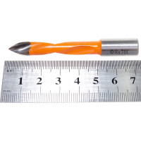 Сверло присадочное усиленное сквозное (8x70 мм; S=10x20 мм; LH) ROTIS 422.0870L