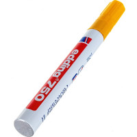 Лаковый маркер EDDING E-750/5 желтый 2-4 мм, металлический корпус 537613