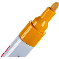 Лаковый маркер EDDING E-750/5 желтый 2-4 мм, металлический корпус 537613