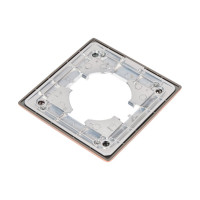 Рамка GUSI ELECTRIC 1-местная, цинк, цвет бронза С1010-038