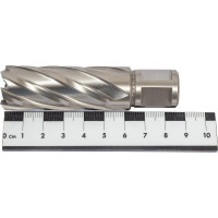Сверло корончатое HSS по металлу (22х55/88 мм; Weldon 19) D.BOR CD-HSS-055-022-W