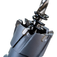 Коронка по металлу HM (28х28 мм; хвостовик 13 мм; комплект) D.BOR HS-HM-28-028-T