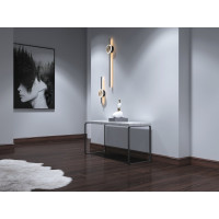 Напольный плинтус Decor-Dizayn ударопрочный, влагостойкий, дуб тобакко, 79х13х2400 мм 005-88SH