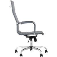 Кресло руководителя Стул Груп TopChairs City, серое D-101H GREY