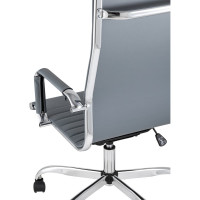Кресло руководителя Стул Груп TopChairs City, серое D-101H GREY