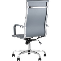 Кресло руководителя Стул Груп TopChairs City, серое D-101H GREY