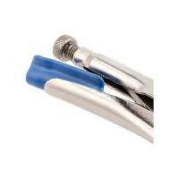 Зажимные клещи HOEGERT TECHNIK круглые губки, 250 мм HT1P380